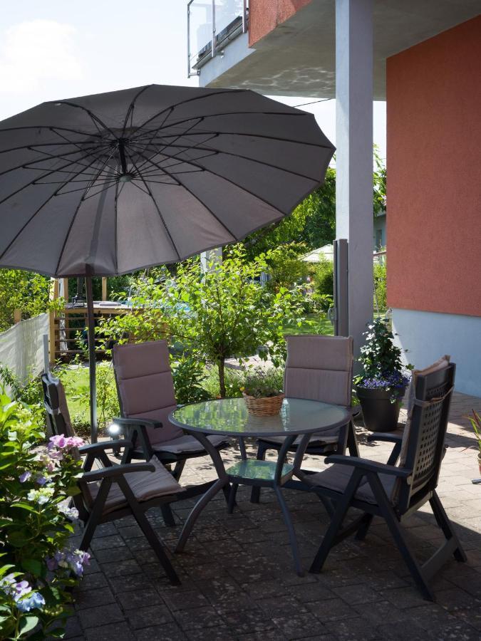 Ferienwohnung Am Gaesschen Losheim Exterior foto